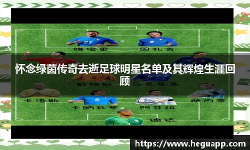 怀念绿茵传奇去逝足球明星名单及其辉煌生涯回顾